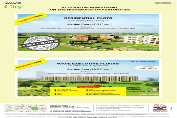 A lucrative investment on the highway of opportunities at Wave City in Ghaziabad